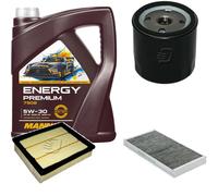 DENCKERMANN Controllo Set MANNOL Energy Premium 5W-30 5L Per Opel Vectra C