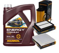 DENCKERMANN Controllo Set MANNOL Energy Premium 5W-30 5L Per Ssangyong Tivoli