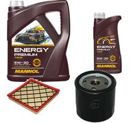 DENCKERMANN Controllo Set MANNOL Energy Premium 5W-30 6L Per Chevrolet Cruze
