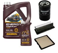 DENCKERMANN Controllo set MANNOL Energy Premium 5W-30 6L per Hyundai i10 1.2