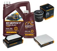 DENCKERMANN Controllo Set MANNOL Energy Premium 5W-30 6L Per KIA Soul 1.6 GDi