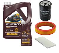 DENCKERMANN Controllo Set MANNOL Energy Premium 5W-30 6L Per Lancia Y 1.2