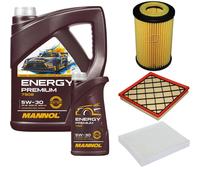 DENCKERMANN Controllo Set MANNOL Energy Premium 5W-30 6L Per Opel Astra J 1.4
