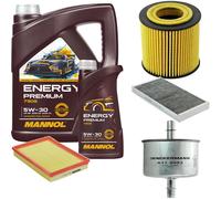Denckermann Controllo Set Mannol Energy Premium 5W-30 6L Per Opel Corsa C 1.8