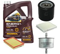 DENCKERMANN Controllo Set MANNOL Energy Premium 5W-30 6L Per Opel Meriva
