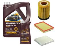 DENCKERMANN Controllo Set MANNOL Energy Premium 5W-30 6L Per Opel Meriva
