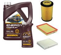 DENCKERMANN Controllo Set MANNOL Energy Premium 5W-30 6L Per Opel Meriva
