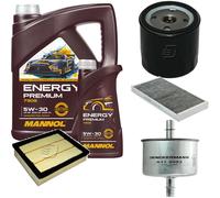 DENCKERMANN Controllo Set MANNOL Energy Premium 5W-30 6L Per Opel Vectra C