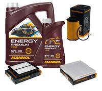 DENCKERMANN Controllo Set MANNOL Energy Premium 5W-30 6L Per Ssangyong Tivoli