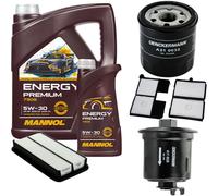 DENCKERMANN Controllo Set MANNOL Energy Premium 5W-30 6L Per Toyota Carina E