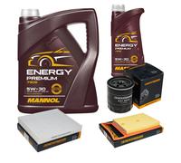 DENCKERMANN Controllo Set MANNOL Energy Premium 5W-30 6L Per VW Polo 1.4 TDI