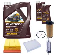 Denckermann Controllo Set Mannol Energy Premium 5W-30 7L Per BMW 1Er 116I