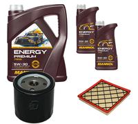 DENCKERMANN Controllo Set MANNOL Energy Premium 5W-30 7L Per Chevrolet Cruze