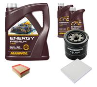 DENCKERMANN Controllo Set MANNOL Energy Premium 5W-30 7L Per KIA Magentis 2.0