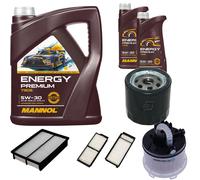 DENCKERMANN Controllo Set MANNOL Energy Premium 5W-30 7L Per Mazda 3 2.0