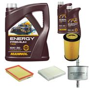 DENCKERMANN Controllo Set MANNOL Energy Premium 5W-30 7L Per Opel Meriva