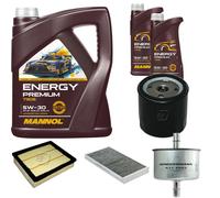 DENCKERMANN Controllo Set MANNOL Energy Premium 5W-30 7L Per Opel Vectra C