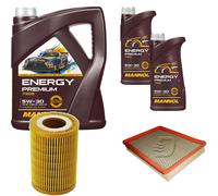 DENCKERMANN Controllo Set MANNOL Energy Premium 5W-30 7L Per Saab 9-3 2.2 TiD
