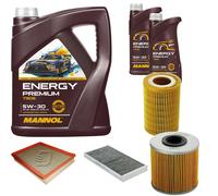 DENCKERMANN Controllo Set MANNOL Energy Premium 5W-30 7L Per Saab 9-3 2.2 TiD