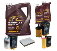 DENCKERMANN Controllo Set MANNOL Energy Premium 5W-30 7L Per VW Lupo 1.4 TDI
