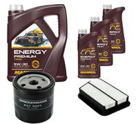 DENCKERMANN Controllo Set MANNOL Energy Premium 5W-30 8L Per Chevrolet Rezzo