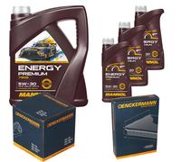 DENCKERMANN Controllo Set MANNOL Energy Premium 5W-30 8L Per Hyundai IX55