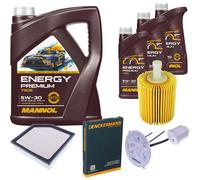 Denckermann Controllo Set Mannol Energy Premium 5W-30 8L Per Lexus IS III 250