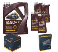 DENCKERMANN Controllo Set MANNOL Energy Premium 5W-30 9L Per Hyundai IX55
