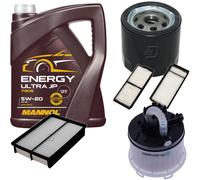 DENCKERMANN Controllo Set MANNOL Energy Ultra JP 5W-20 5L Per Mazda 3 2.0