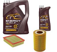DENCKERMANN Controllo Set MANNOL Energy Ultra JP 5W-20 6L Per Ford Kuga I