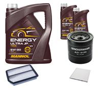 DENCKERMANN Controllo Set MANNOL Energy Ultra JP 5W-20 7L Per KIA Cerato 1.6