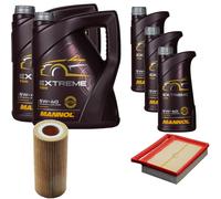 DENCKERMANN Controllo Set MANNOL Estremo 5W-40 13L per Mercedes-Benz SL 600