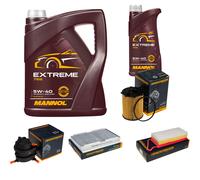 DENCKERMANN Controllo Set MANNOL Estremo 5W-40 6L per Citroën C3 I 1.4 HDi