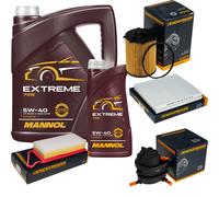 DENCKERMANN Controllo Set MANNOL Estremo 5W-40 6L per Citroën Nemo Furgone
