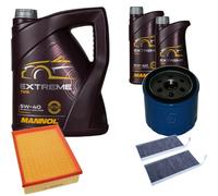 DENCKERMANN Controllo Set MANNOL Estremo 5W-40 7L per Renault Latitude 1.5