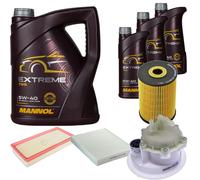 DENCKERMANN Controllo Set MANNOL Estremo 5W-40 8L per Audi Q7 3.6 FSI quattro