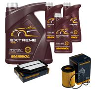 DENCKERMANN Controllo Set MANNOL Estremo 5W-40 8L per Honda Civic VIII