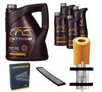 DENCKERMANN Controllo Set MANNOL Estremo 5W-40 9L per BMW 3er Touring 330d Olio