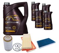 DENCKERMANN Controllo set MANNOL estremo 5W-40 9L9L per Mercedes-Benz classe C