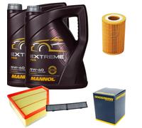 DENCKERMANN Controllo Set MANNOL Extreme 5W-40 10L Per BMW 3er Touring 335d