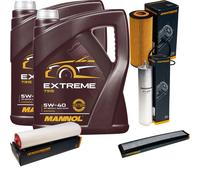 DENCKERMANN Controllo Set MANNOL Extreme 5W-40 10L per BMW X3 3.0d 3er