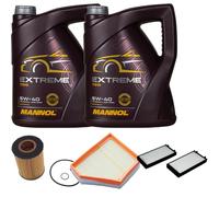 DENCKERMANN Controllo Set MANNOL EXTREME 5W-40 10L Per BMW X5 4.8I XDRIVE