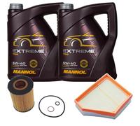 DENCKERMANN Controllo Set MANNOL EXTREME 5W-40 10L Per BMW X5 4.8I XDRIVE