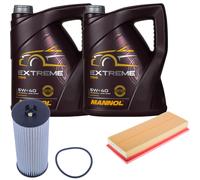 DENCKERMANN Controllo Set MANNOL Extreme 5W-40 10L per Mercedes-Benz S-Klasse