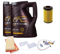 DENCKERMANN Controllo Set MANNOL Extreme 5W-40 10L per Mercedes M-Klasse ML
