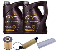 Denckermann Controllo Set mannol extreme 5W-40 10L per Porsche 911