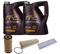 DENCKERMANN Controllo Set MANNOL Extreme 5W-40 10L Per Porsche Boxster 2.7 S
