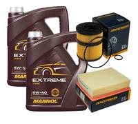 DENCKERMANN Controllo Set MANNOL EXTREME 5W-40 10L Per Renault Espace IV 3.0