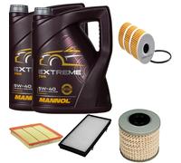 DENCKERMANN Controllo Set MANNOL EXTREME 5W-40 10L Per Renault Trafic II Bus