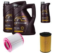 DENCKERMANN Controllo Set MANNOL EXTREME 5W-40 11L Per AUDI A8 3.0 TDI